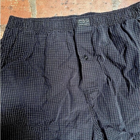 Black Ralph Lauren Polo Pajama Pants - Picture 5 of 5
